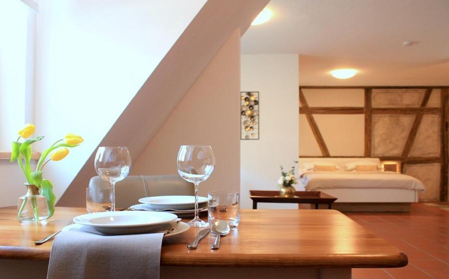 D & S Hotel & Ferienwohnungen Besigheim Ngoại thất bức ảnh